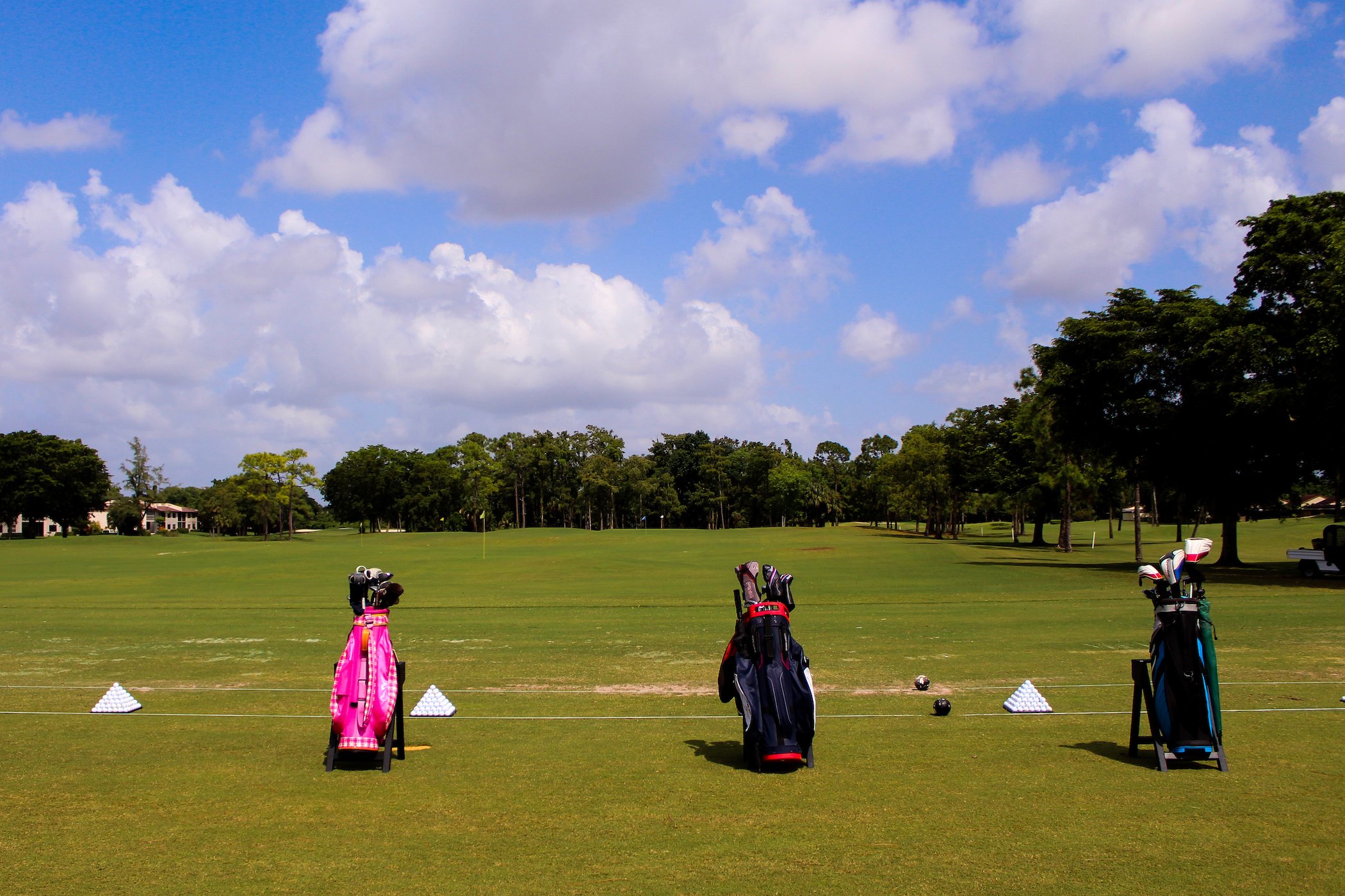 Golfing at Boca Lago